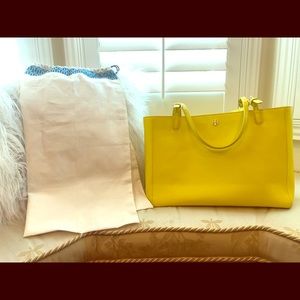 Tory Burch Large Lemondrop Tote w/ Dust Cover Bag